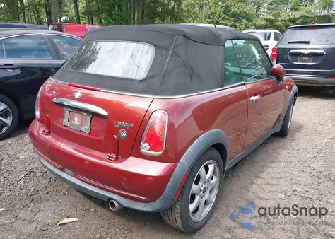 2007 Mini Cooper z USA, uszkodzony, nr VIN WMWRF33507TF66764